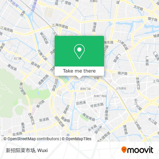 新招阳菜市场 map
