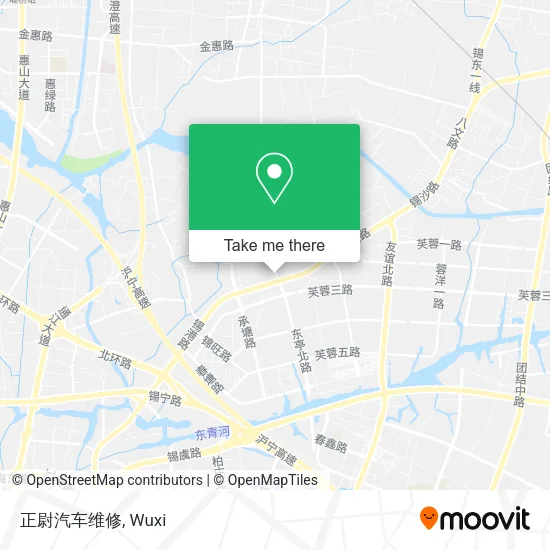 正尉汽车维修 map