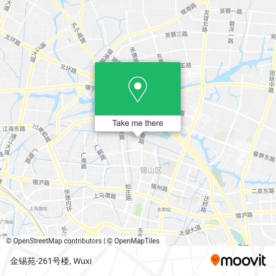 金锡苑-261号楼 map