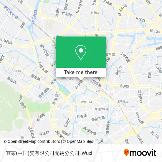 宜家(中国)资有限公司无锡分公司 map