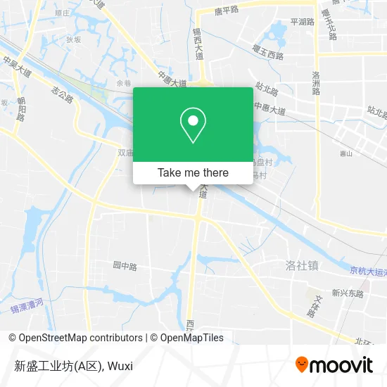 新盛工业坊(A区) map