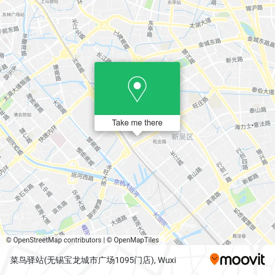 菜鸟驿站(无锡宝龙城市广场1095门店) map