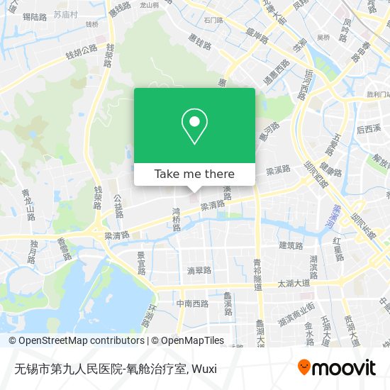 无锡市第九人民医院-氧舱治疗室 map