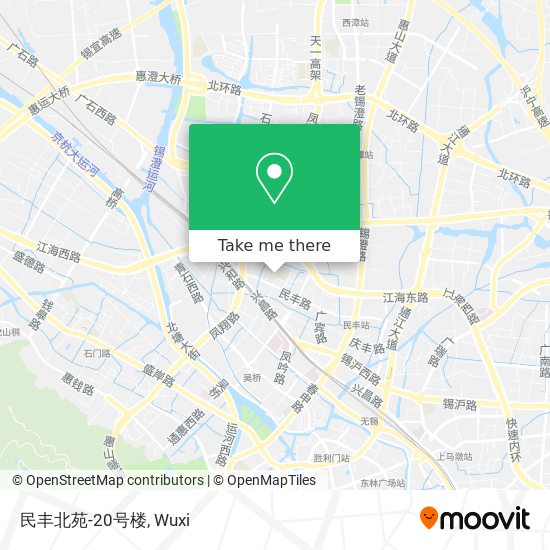 民丰北苑-20号楼 map