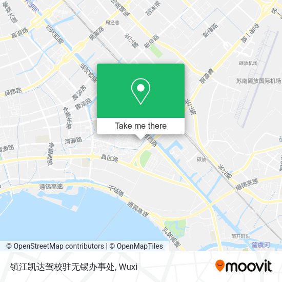 镇江凯达驾校驻无锡办事处 map