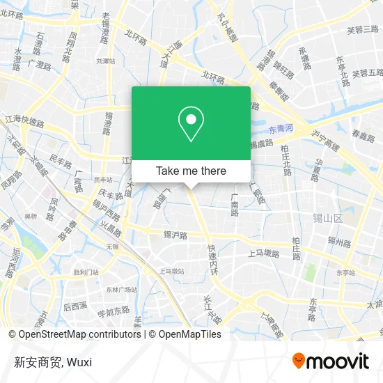 新安商贸 map