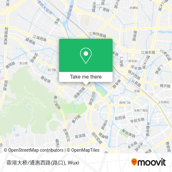 蓉湖大桥/通惠西路(路口) map