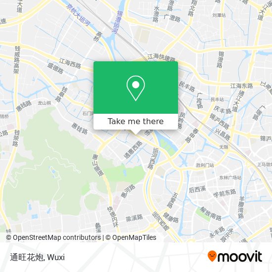 通旺花炮 map