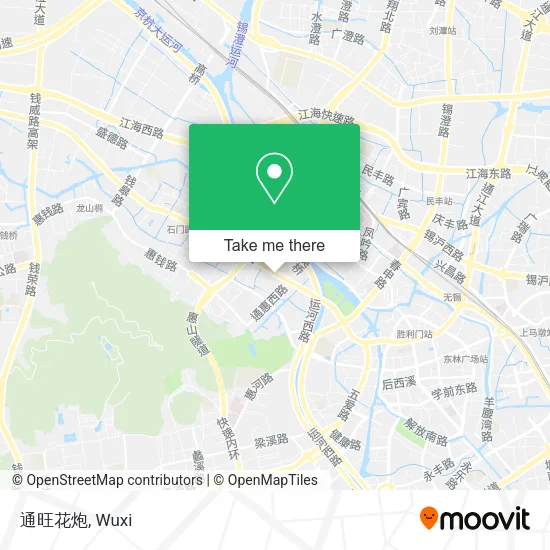 通旺花炮 map