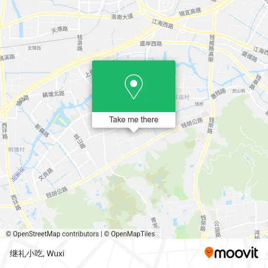 继礼小吃 map