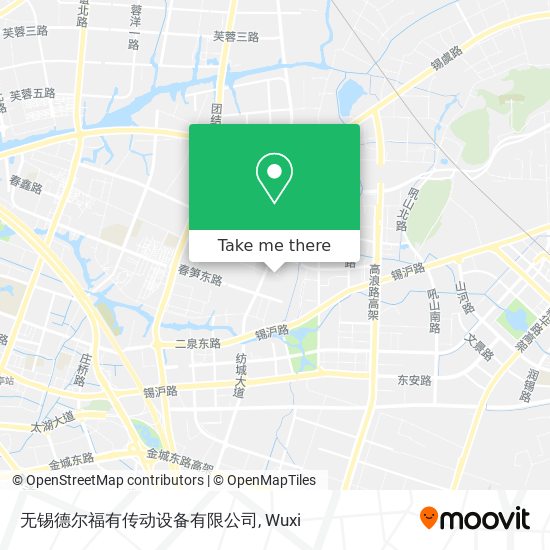 无锡德尔福有传动设备有限公司 map