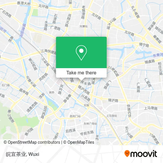 皖宜茶业 map