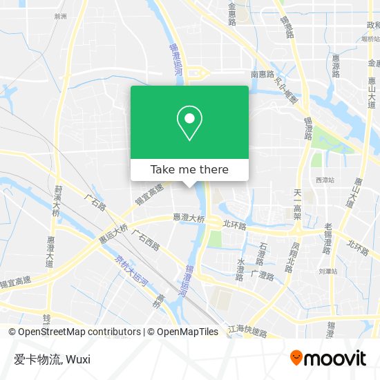 爱卡物流 map
