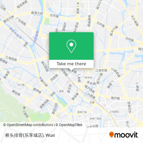 桥头排骨(乐享城店) map