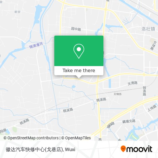 徽达汽车快修中心(戈巷店) map