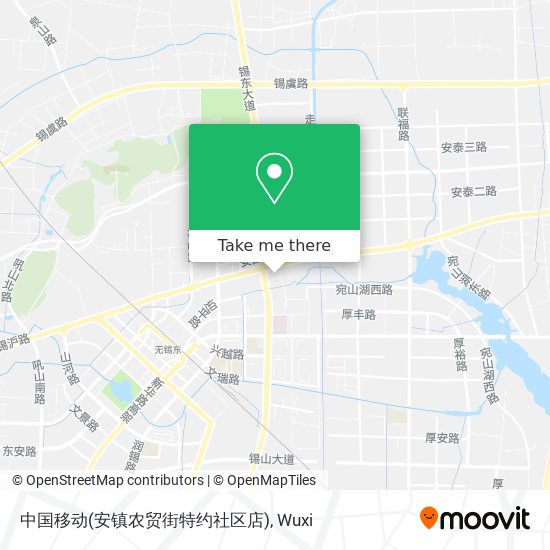中国移动(安镇农贸街特约社区店) map