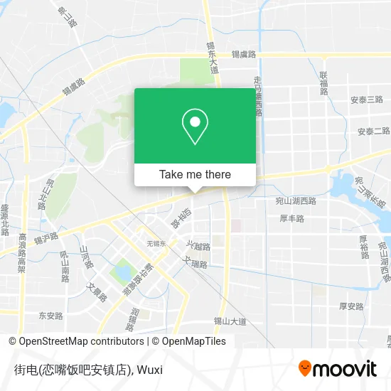 街电(恋嘴饭吧安镇店) map