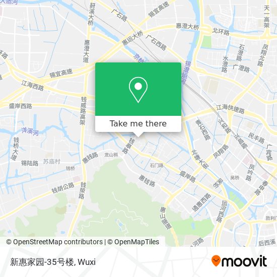 新惠家园-35号楼 map