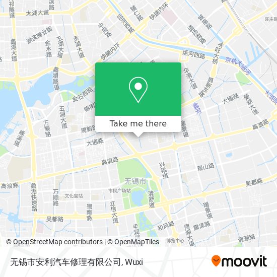 无锡市安利汽车修理有限公司 map