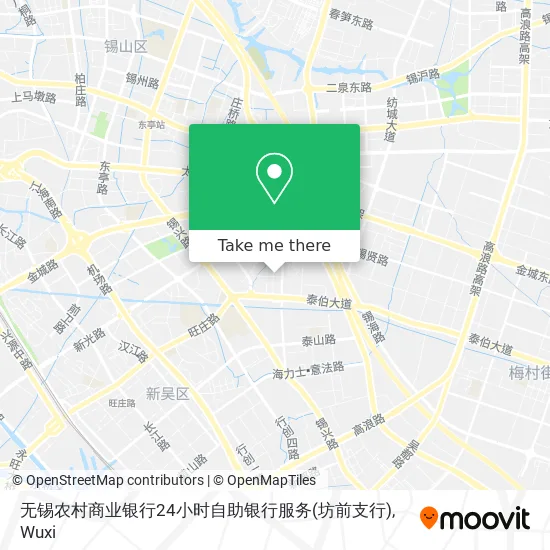 无锡农村商业银行24小时自助银行服务(坊前支行) map