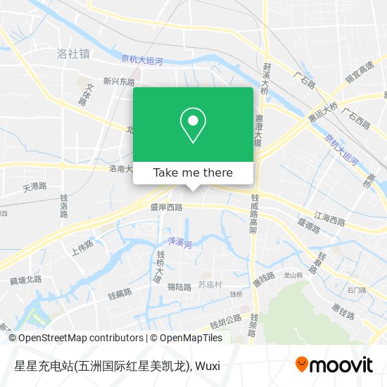 星星充电站(五洲国际红星美凯龙) map
