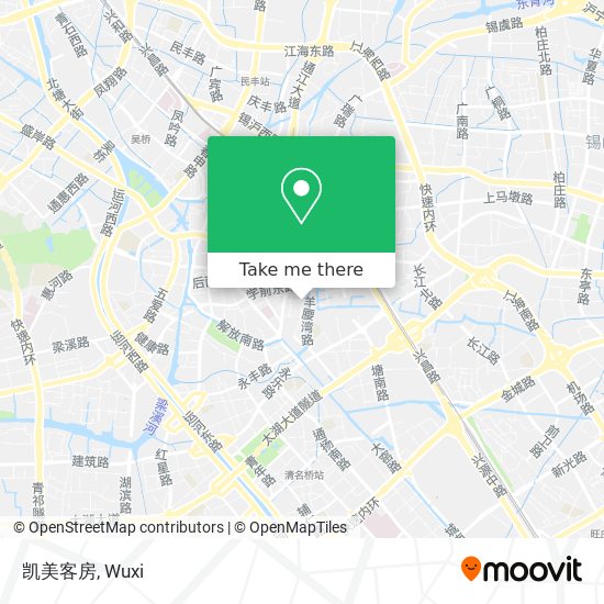 凯美客房 map