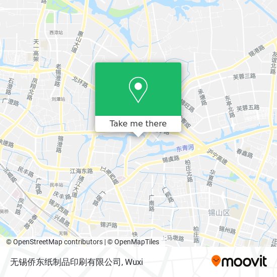 无锡侨东纸制品印刷有限公司 map