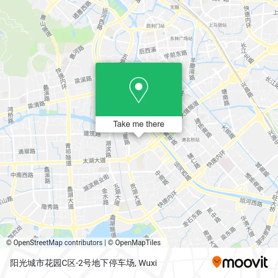 阳光城市花园C区-2号地下停车场 map