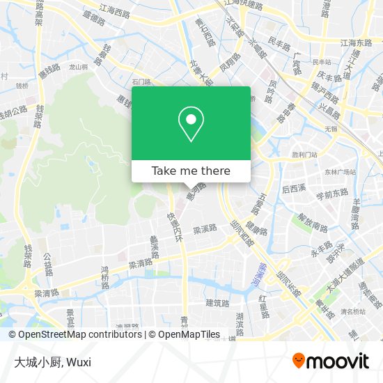 大城小厨 map
