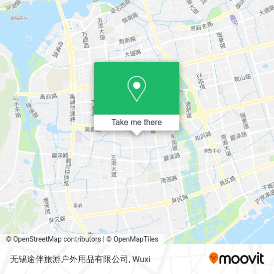无锡途伴旅游户外用品有限公司 map