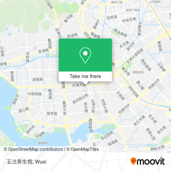 玉洁养生馆 map