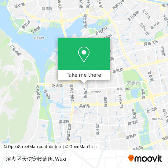 滨湖区天使宠物诊所 map
