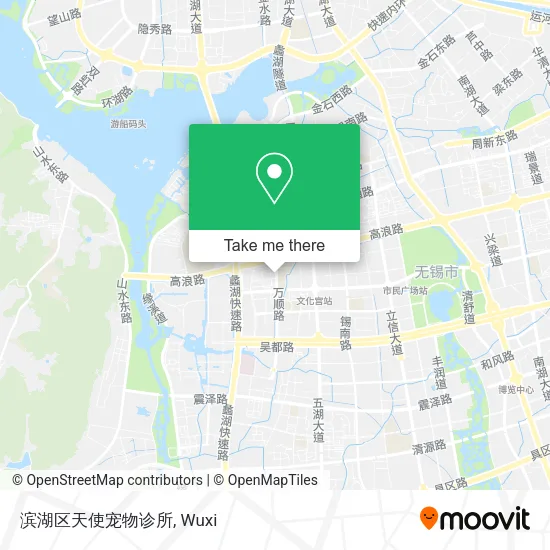 滨湖区天使宠物诊所 map