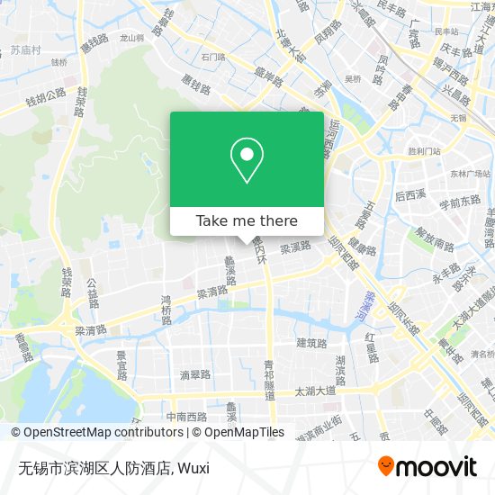 无锡市滨湖区人防酒店 map