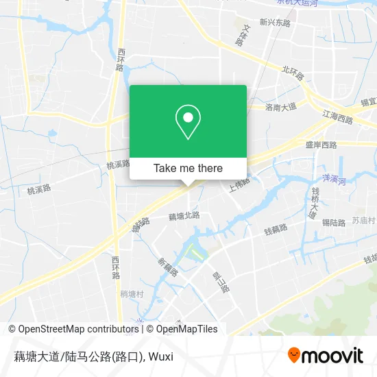 藕塘大道/陆马公路(路口) map