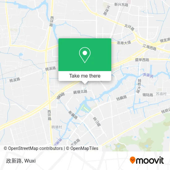 政新路 map