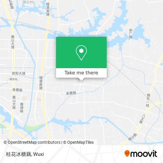 桂花冰糖藕 map