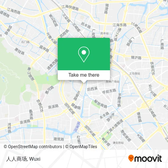 人人商场 map