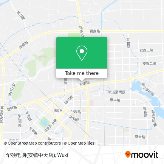 华硕电脑(安镇中天店) map