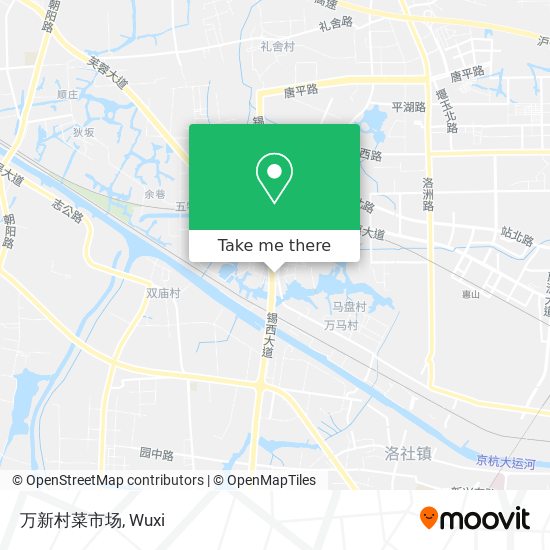万新村菜市场 map