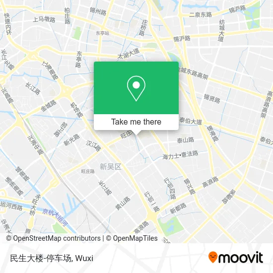 民生大楼-停车场 map