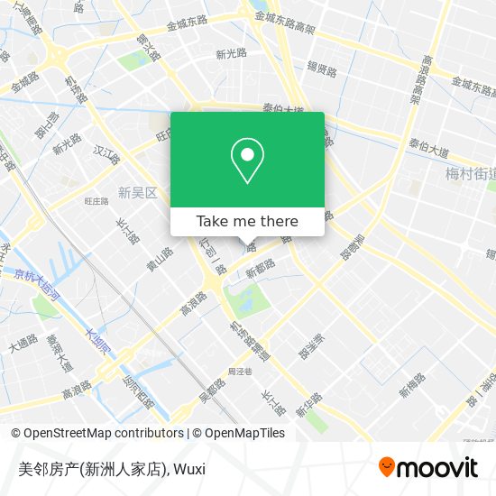 美邻房产(新洲人家店) map