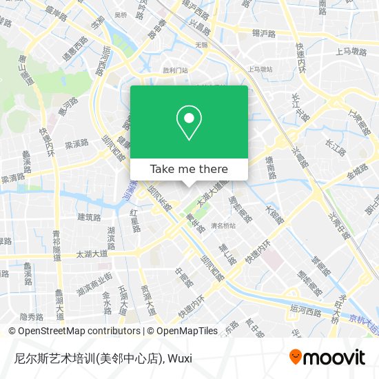 尼尔斯艺术培训(美邻中心店) map