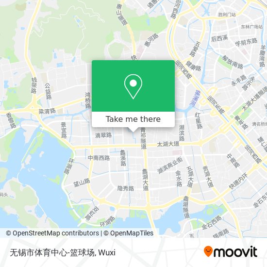 无锡市体育中心-篮球场 map