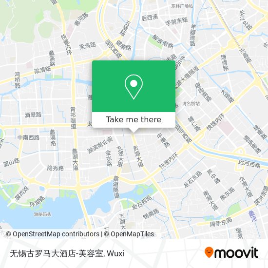无锡古罗马大酒店-美容室 map