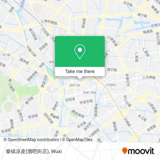 秦镇凉皮(酒吧街店) map