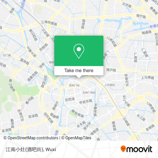 江南小灶(酒吧街) map