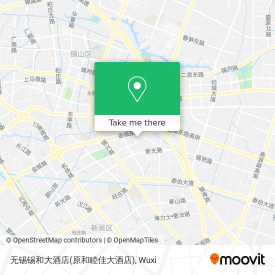 无锡锡和大酒店(原和睦佳大酒店) map