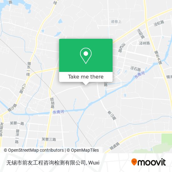 无锡市前友工程咨询检测有限公司 map