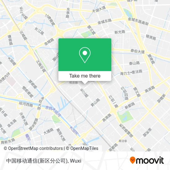 中国移动通信(新区分公司) map